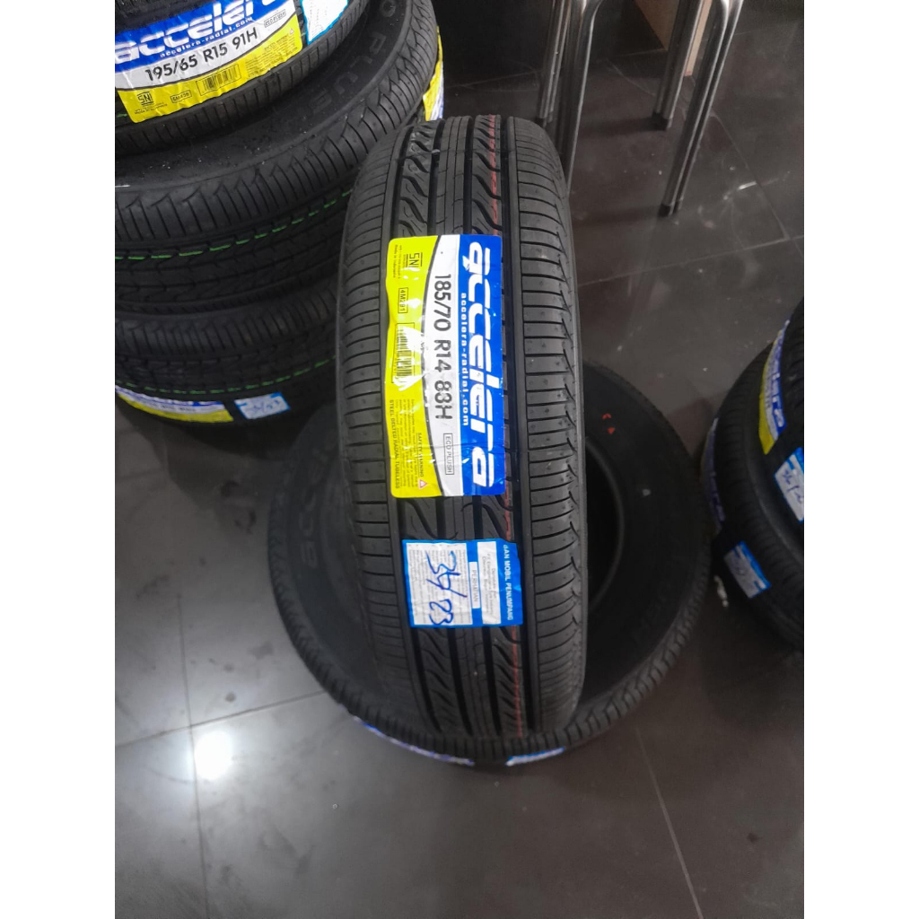 ban tubless standar mobil avanza xenia kijang 185/70 R14 merk ACCELERA ECO PLUSH
