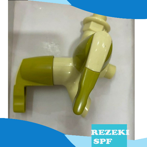 CAMEL Kran Cabang Dua PVC Engkol Keran Air 1/2" Plastik Double Shower