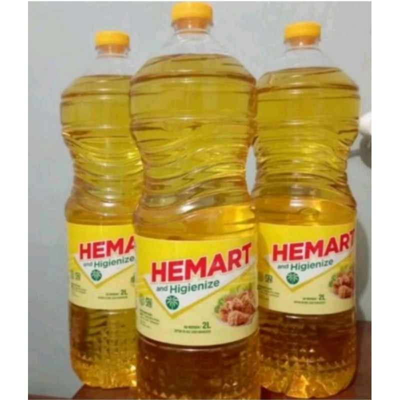 MINYAK GORENG HEMART HEMAT BOTOL 2 L 2 LITER