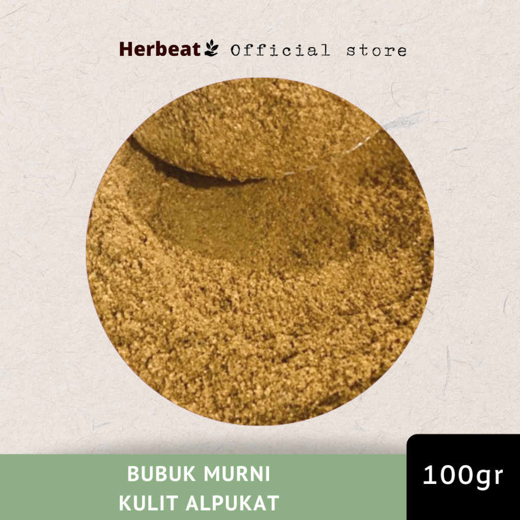 

100g Bubuk Kulit buah Alpukat Murni