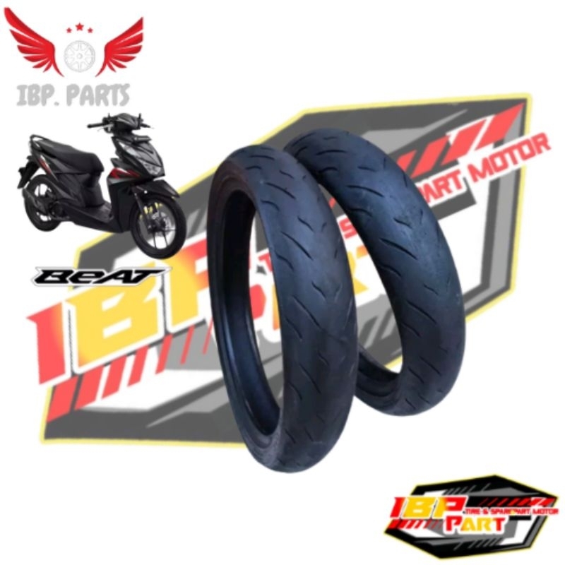 BAN ROAD RACE MATIC CORSA R46 UKURAN 90/80 RATA RING 14 TUBELES