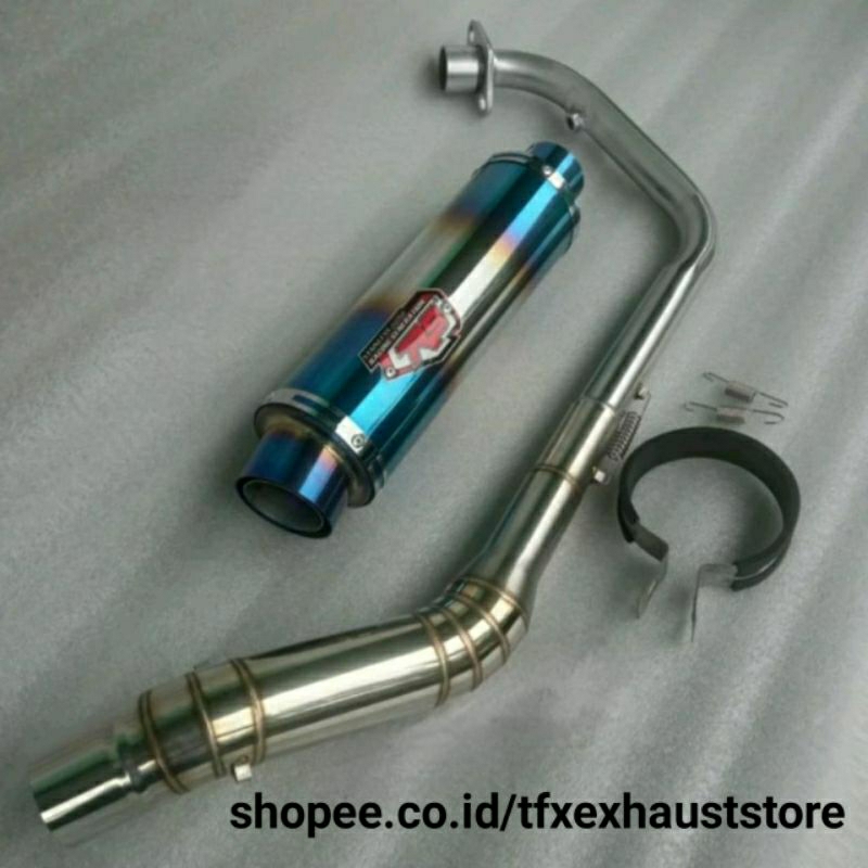 KNALPOT BLUEMON R9 MUGELLO VIXION SONIC SCORPIO THUNDER CBR 150R GL R15 V2 V3 DLL