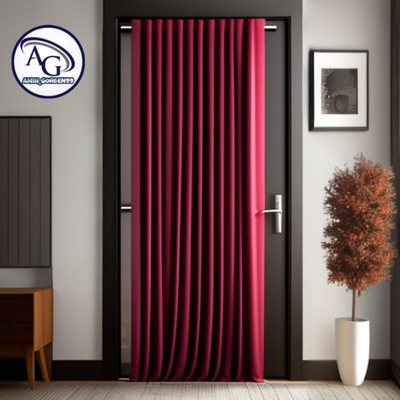 Gorden Polos Blackout Import Doff Merah Ceri | Korden Blackout Matte Cherry Red Premium Grade A