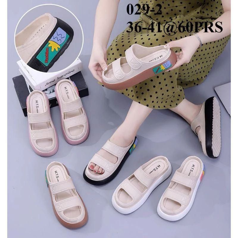 HYS 029-1 / SANDAL KARET JELLY / SANDAL CEWEK KEKINIAN