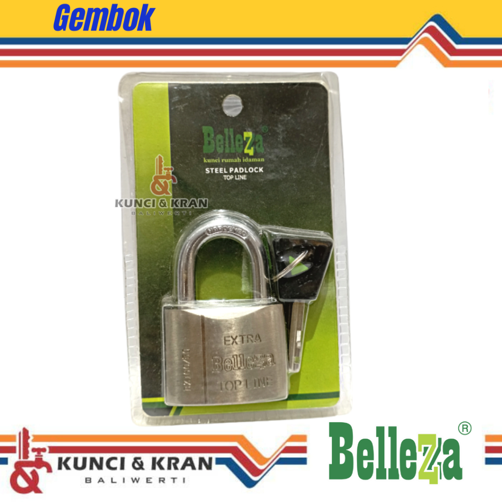 Gembok BELLEZZA PLK BLZ 160 - 50 US15 Padlock gembok pagar rumah