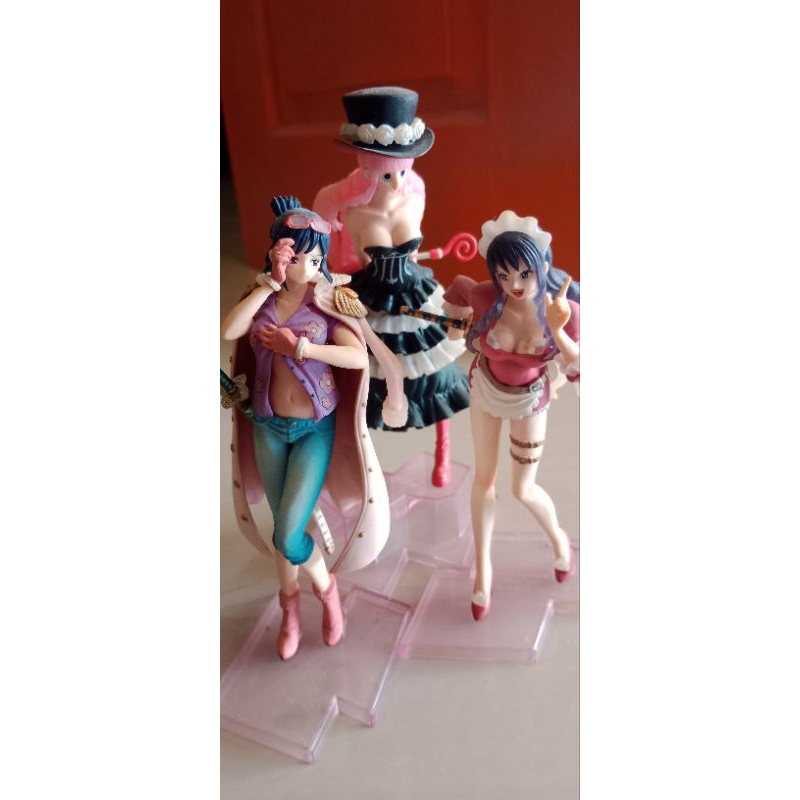 Action figure One piece 1set Banpresto Baby 5 - perona - tashigi 3 cewek cantik One piece