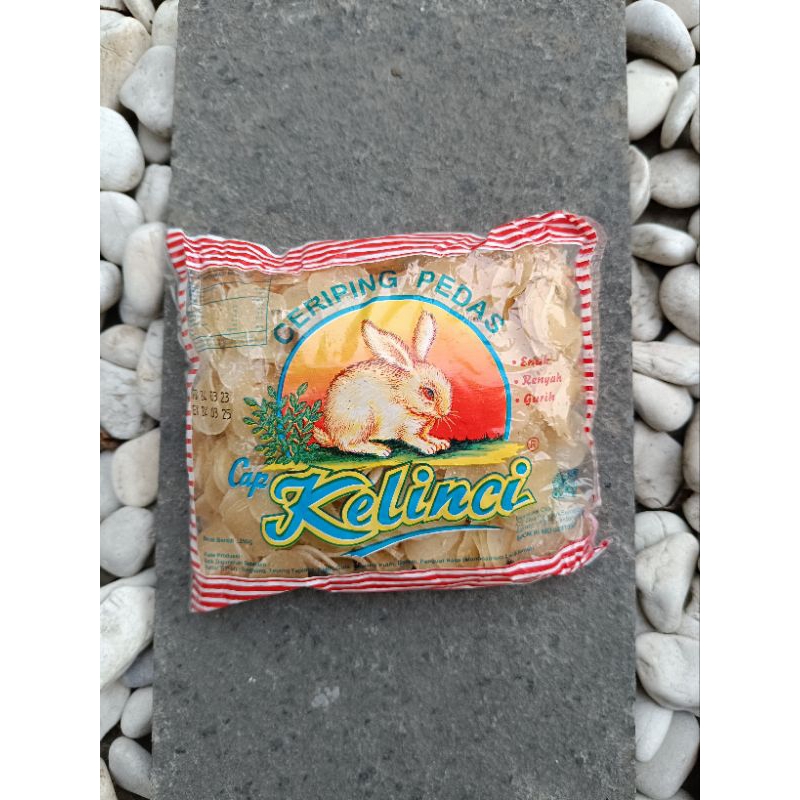 

ceriping pedas Cap Kelinci 250gram