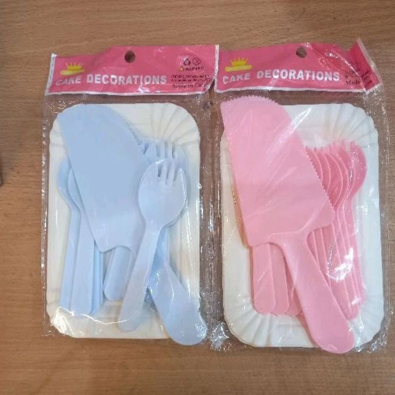 PIRING KUE SET / PIRING KUE / PIRING TART / PIRING CAKE / PIRING KUE PLASTIK