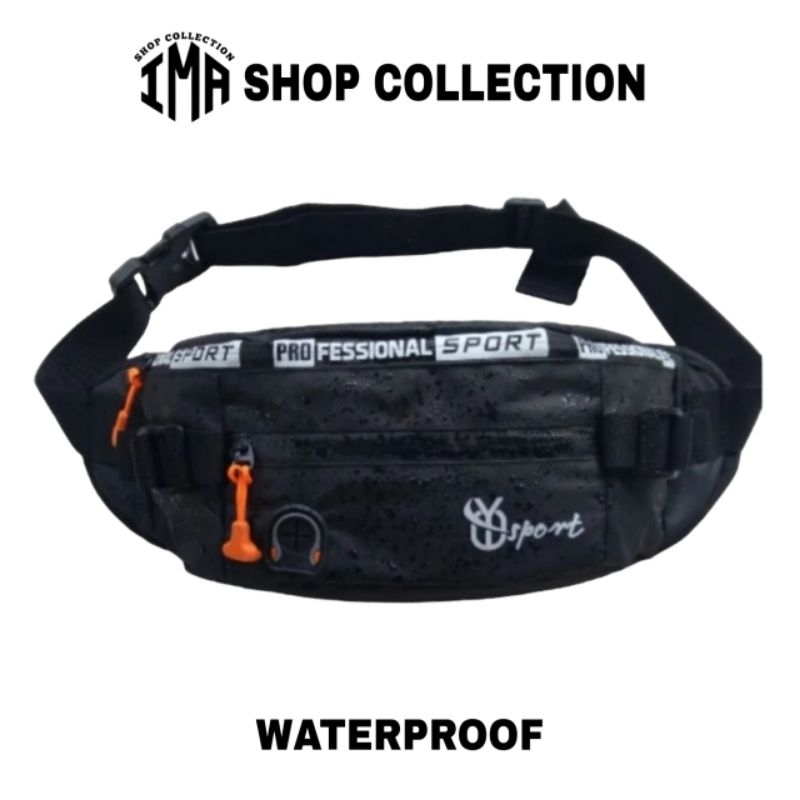 Tas Selempang Pria Anti Air Distro Tas Waistbag Tas Dada Pria Terbaru