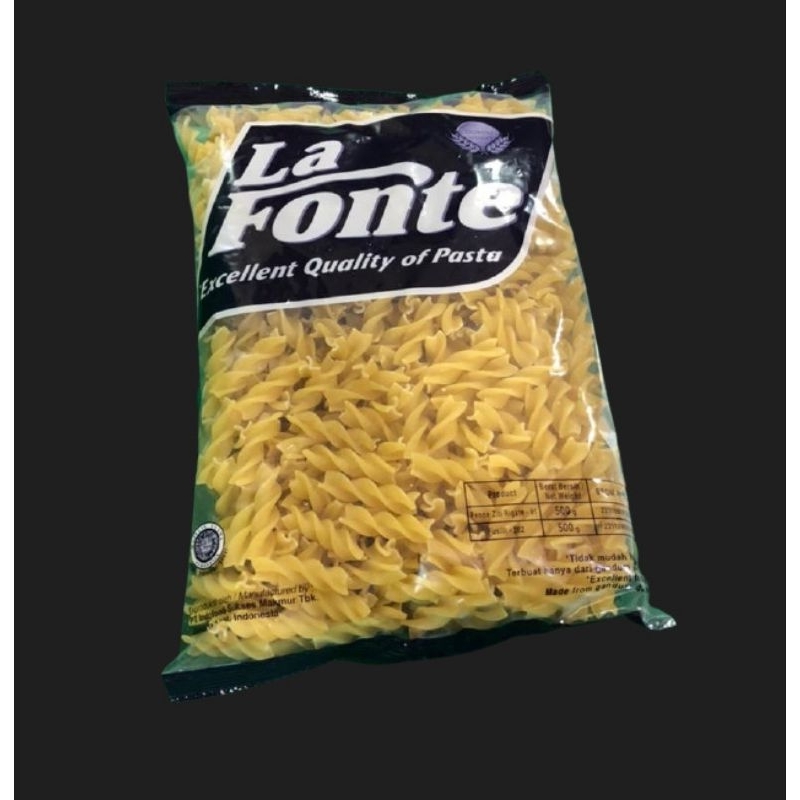 

LA FONTE Fusilli 500gr
