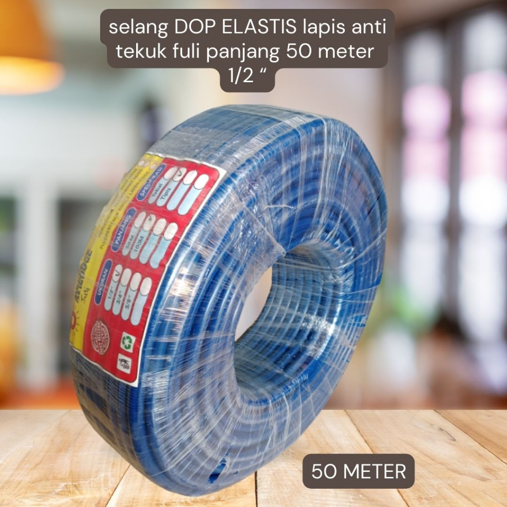 SELANG AIR DOP ELASTIS 1/2" 50 METER