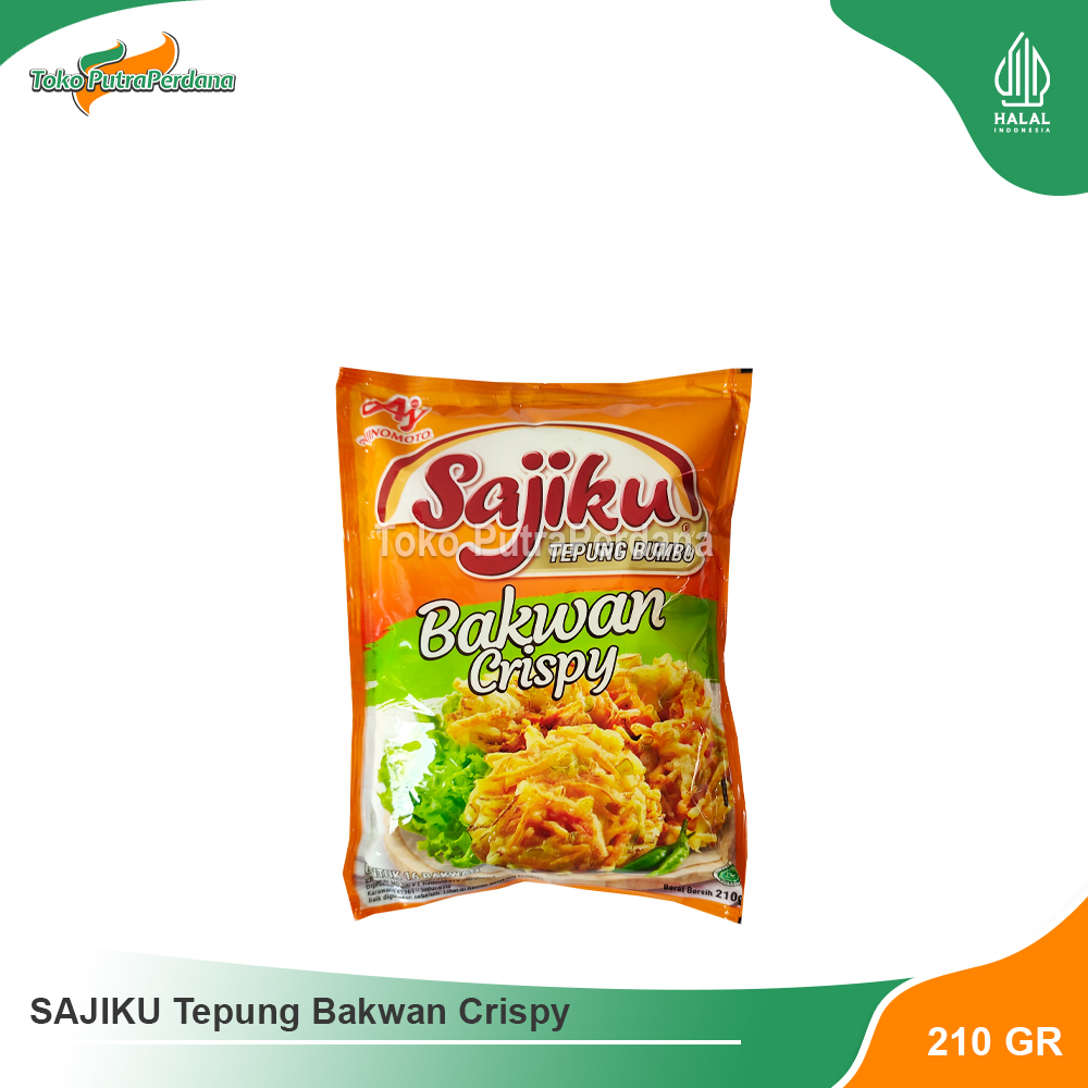 

SAJIKU Tepung Bakwan Crispy 210gr