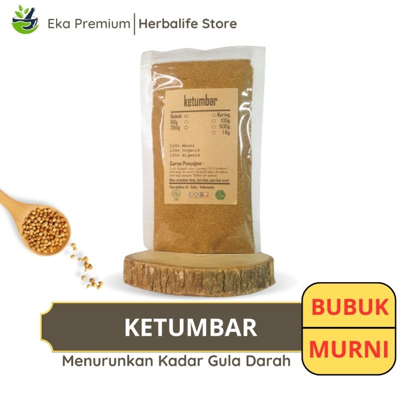 

BIJI KETUMBAR BUBUK Kering Ramuan Rempah Herbal Asli Bumbu Dapur Masak Penyadap Rasa Murni Jamu Minuman Alami Tradisional Simplisia Coriandrum Sativum