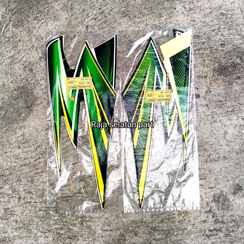 LIS STRIPING STICKER RX KING 2003 HIJAU