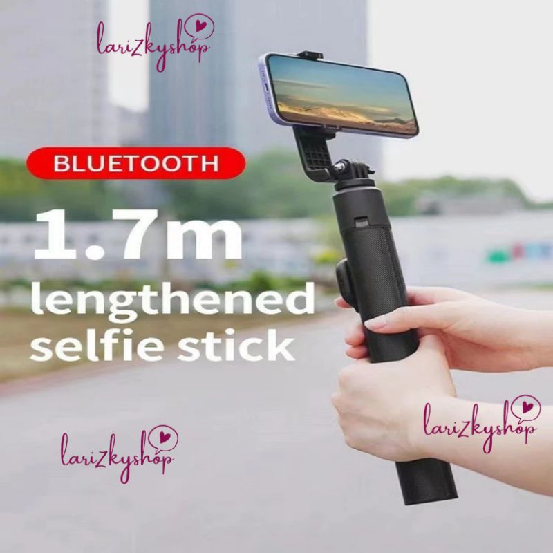 Tongsis selfie tripod 1.7m / tripod foto / tripod vlog / remote kamera