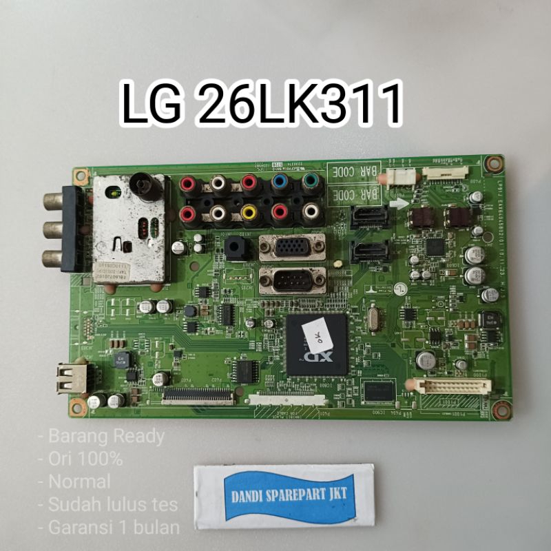 MB MAINBOARD LG 26LK311 - MAINBOARD TV - MESIN TV LG