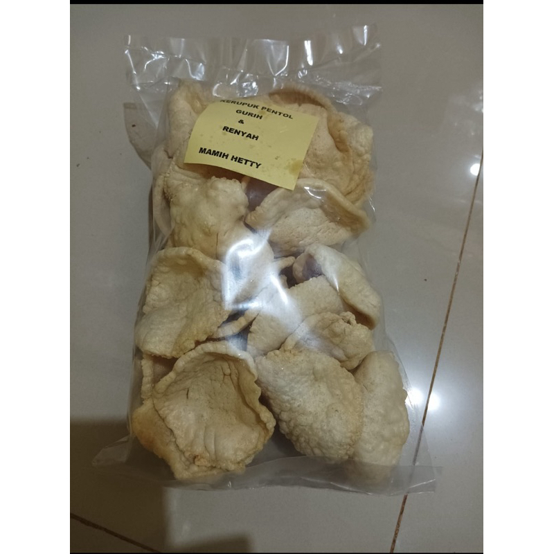 

Kerupuk Pentol Original Rasa Bawang