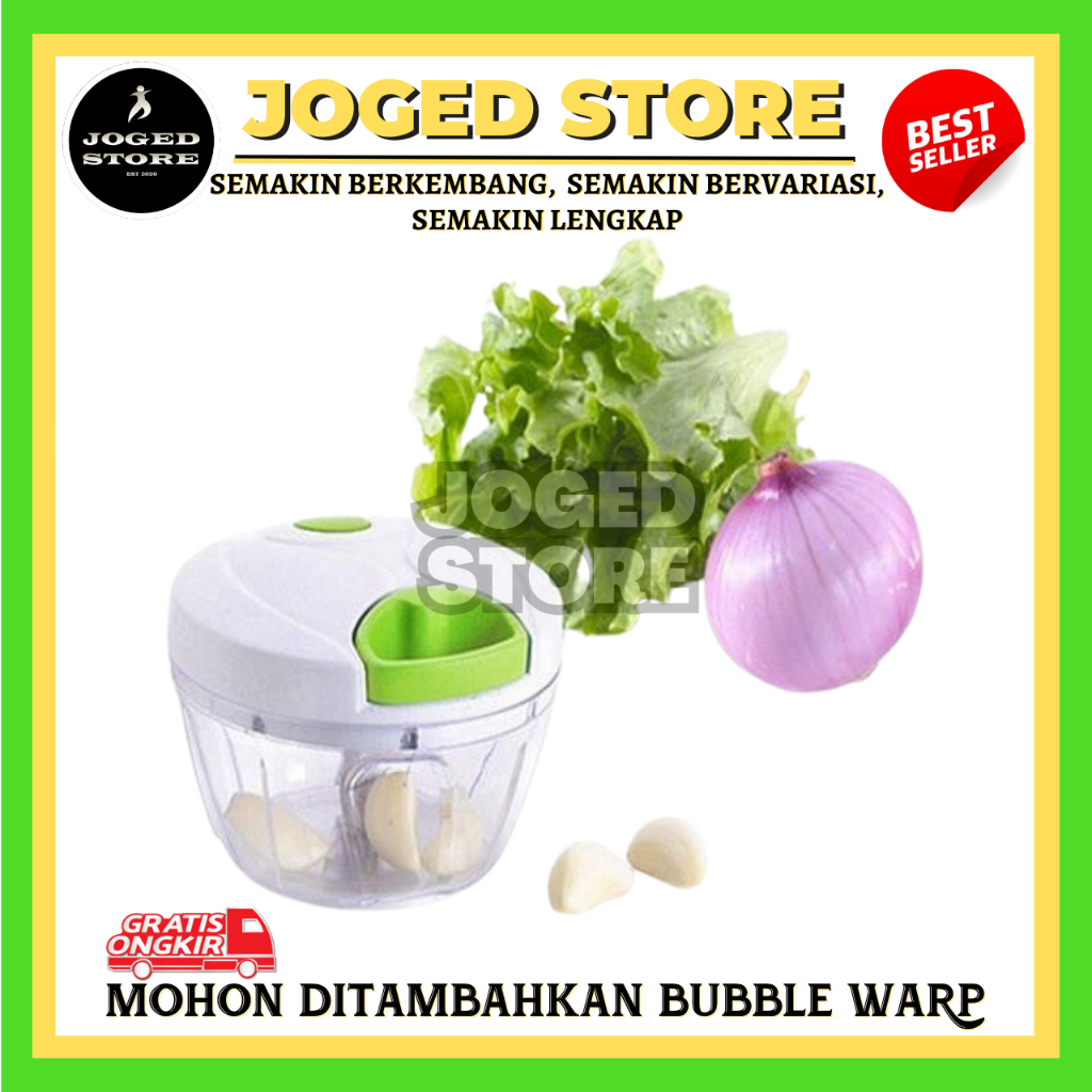 PARUTAN MINI CUTTER MANUAL BLEND Q2-303 | PEMOTONG BUMBU DAPUR Q2 | CHOPPER MANUAL | PARUTAN BAWANG