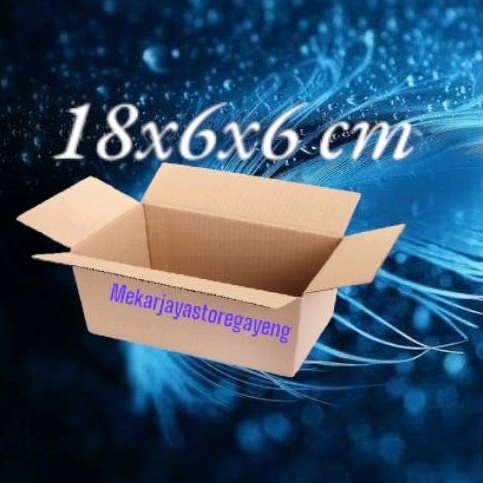 

Kardus box packaging 18x6x6 cm rekondisi recycle packaging