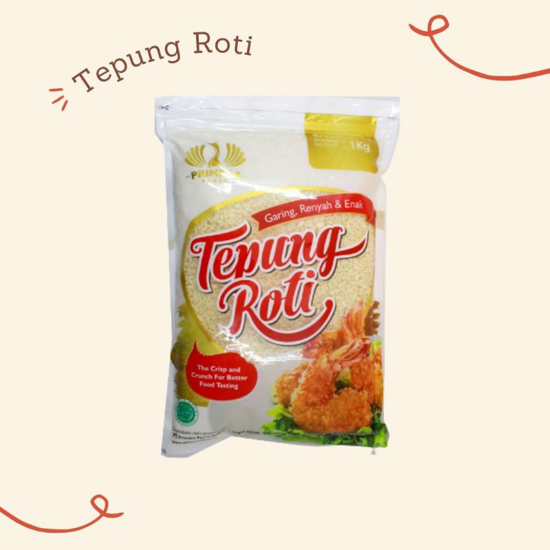 

Tepung Roti Primera-1Kg-Cocok untuk berbagai keperluan seperti restoran dan industri makanan