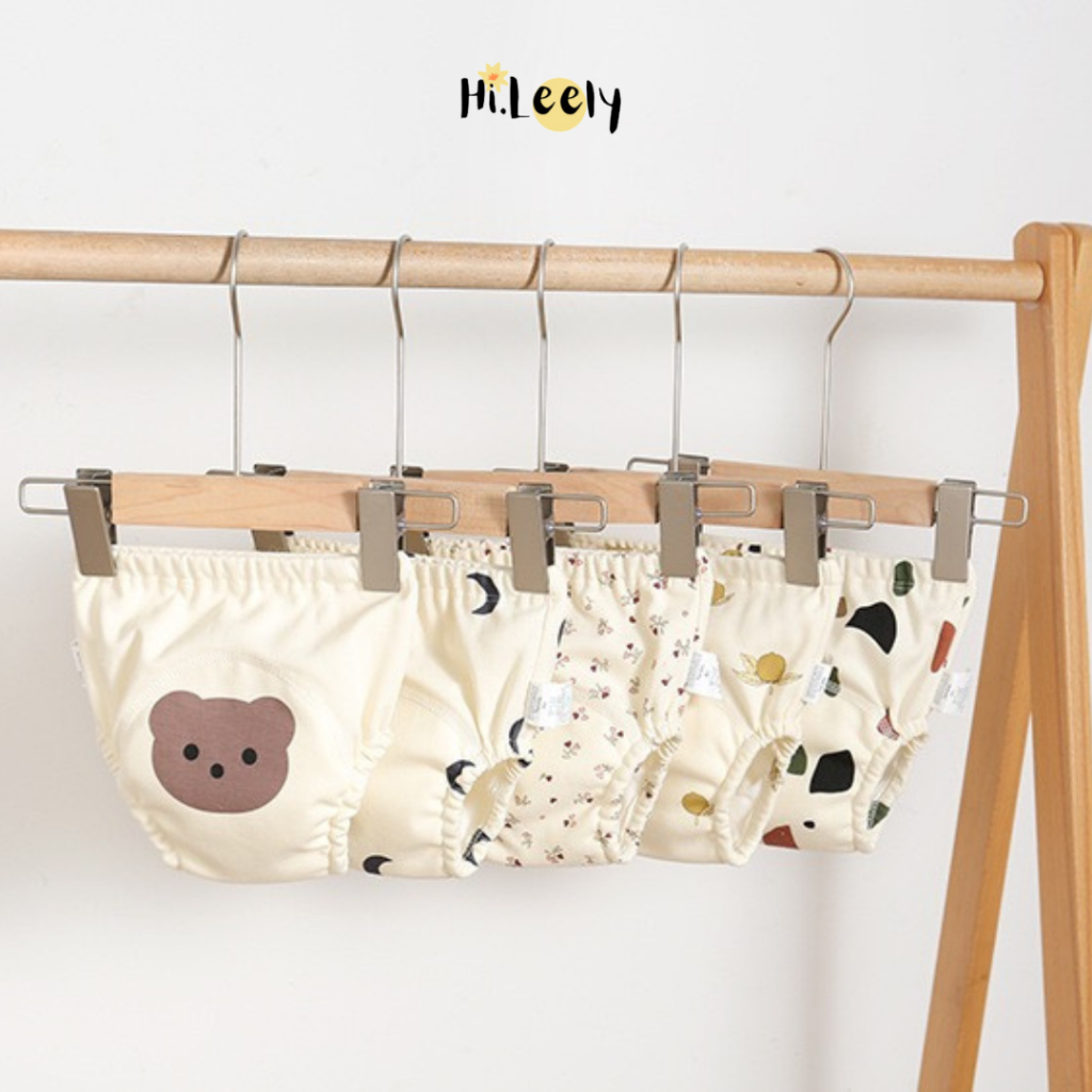 RJ9 [TRAINING PANTS] Popok Kain Bayi Celana 6 Layer Cuci Ulang Waterproof Diapers