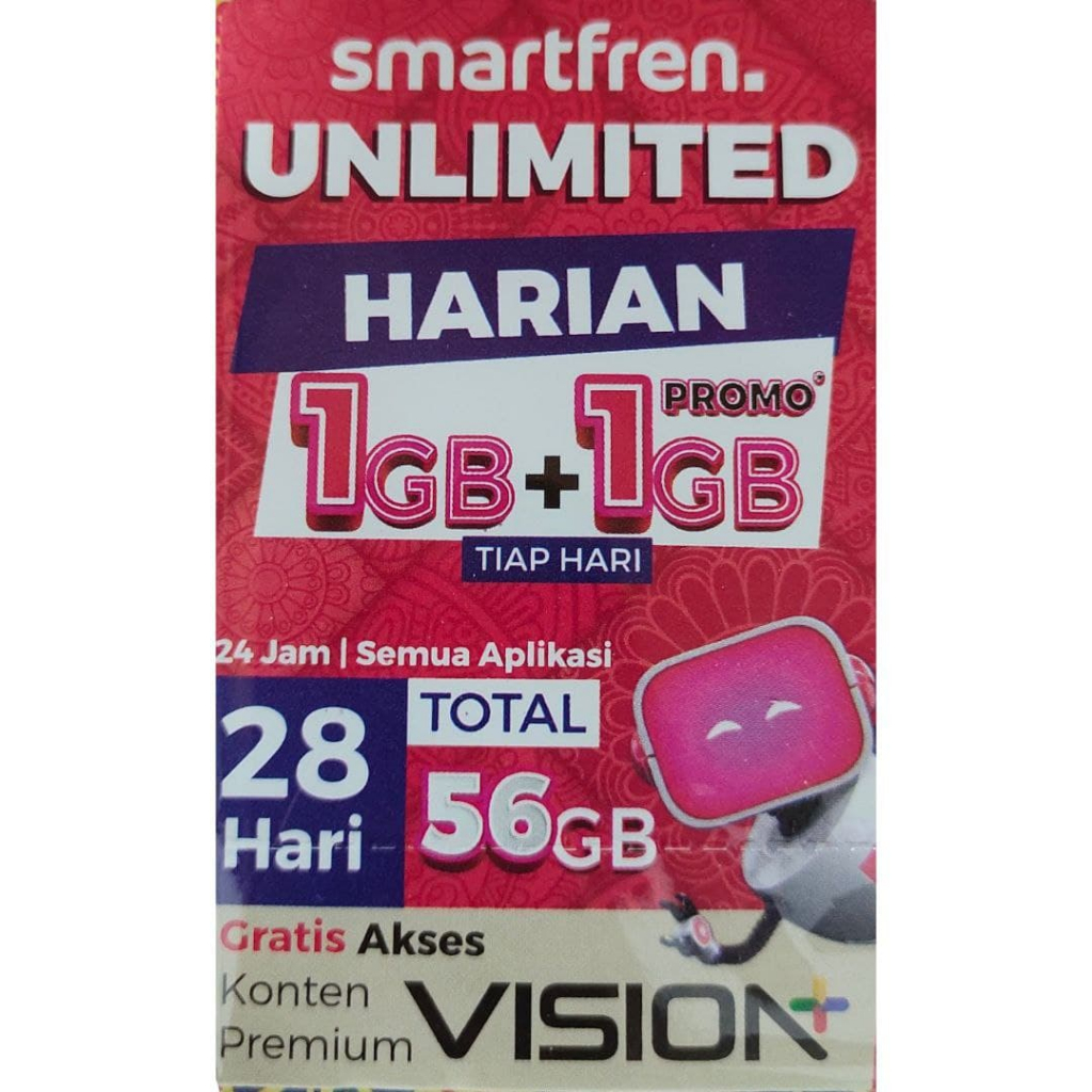 VC-SMARTFREN UNLIMITED MAXI (2GB/HARI)