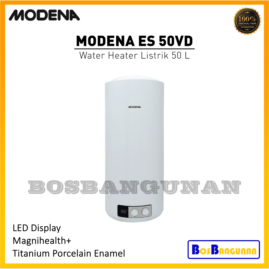 Water Heater MODENA ES 50VD / Pemanas Air Listrik MODENA ES50VD / Water Heater MODENA