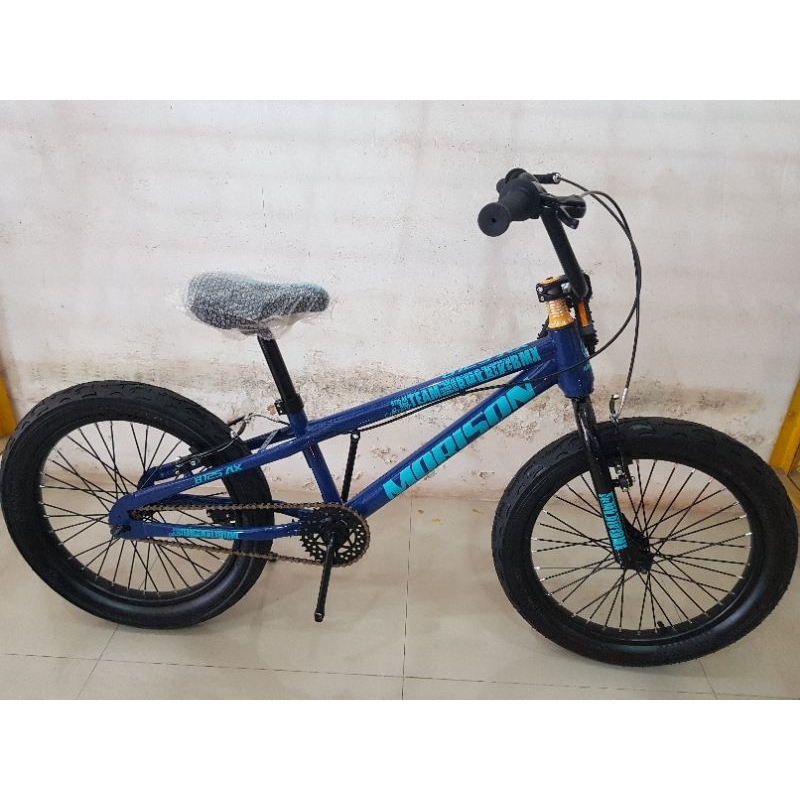 Sepeda BMX 20 inch MORISON ( BAN JUMBO 3.0 ) ( WARNA BIRU / BLUE )