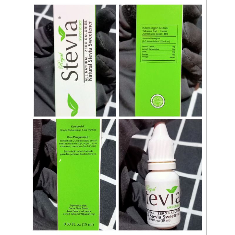 

Royal Stevia pemanis Stevia cegah diabetes dan program diet