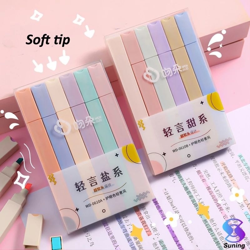 

ELSTUFF129 STABILO WARNA / HIGHLIGHTER SET / MULTICOLOR PEN STABILO PASTEL