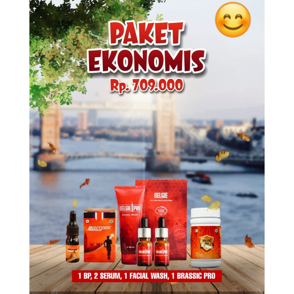 Paket Ekonomis British Propolis dan Belgie Skincare
