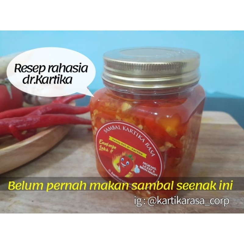 

SAMBAL MERAH BAWANG (PEDAS SEDANG) - KARTIKA RASA