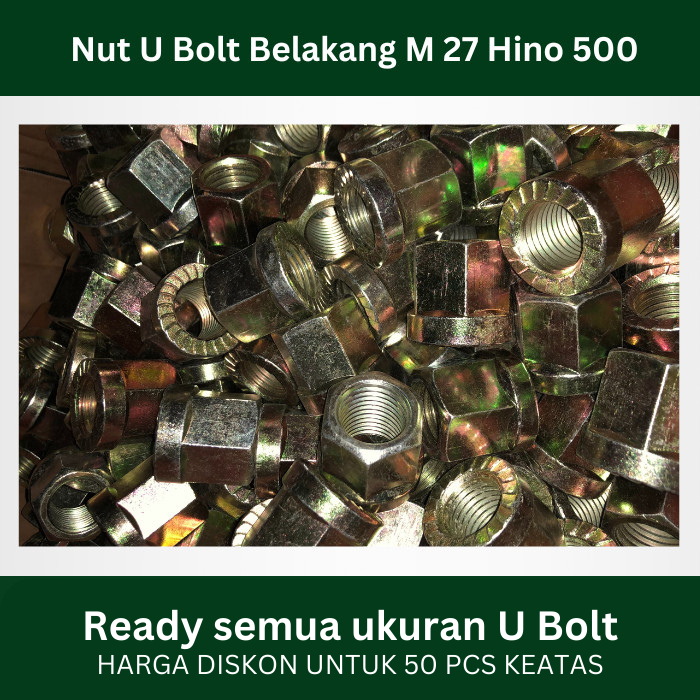 Nut U Bolt (Kawel) Belakang Hino MM27