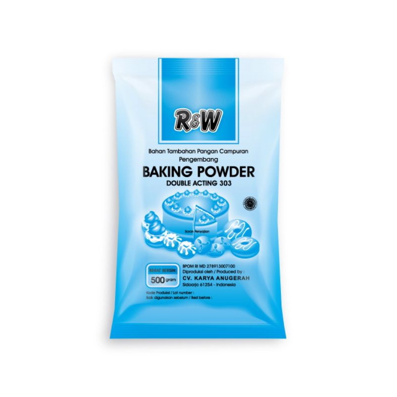 

baking powder double acting