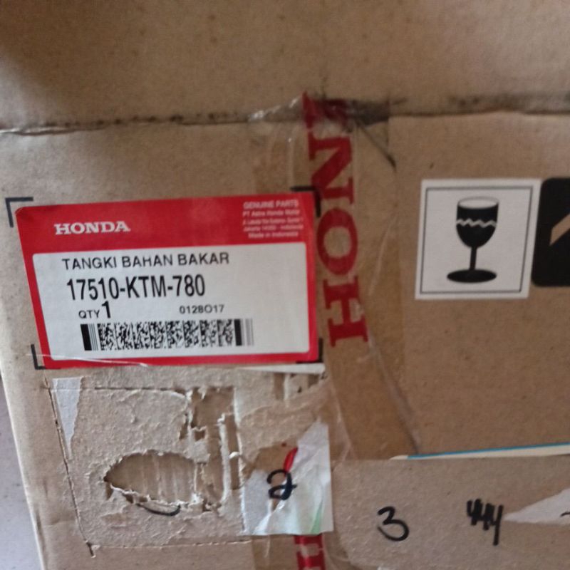 tangki bensin supra x125 fi tahun  2006