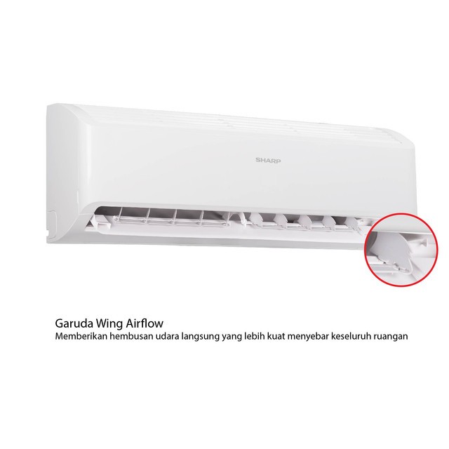 Sharp Air Conditioner Standard Basic BEY Series 0,5 PK AHA5BEY 360