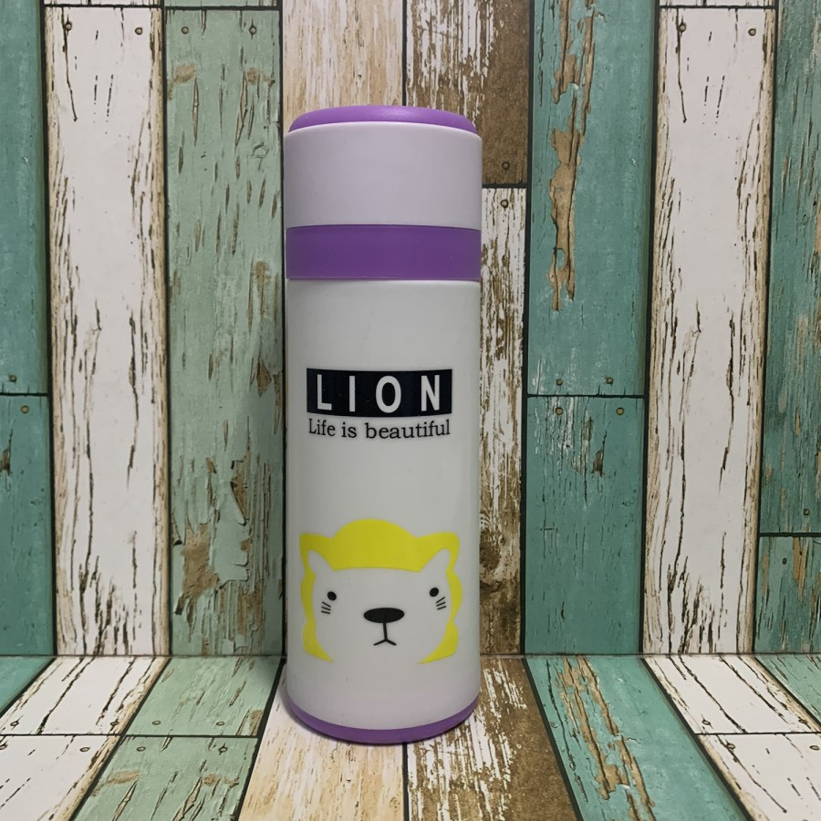 BOTOL MINUM ANAK KACA ANIMAL 380ML