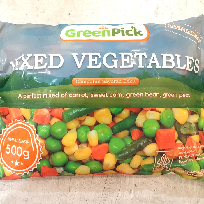 

Green Pick Mixed Vegetables 4 ways 500gr