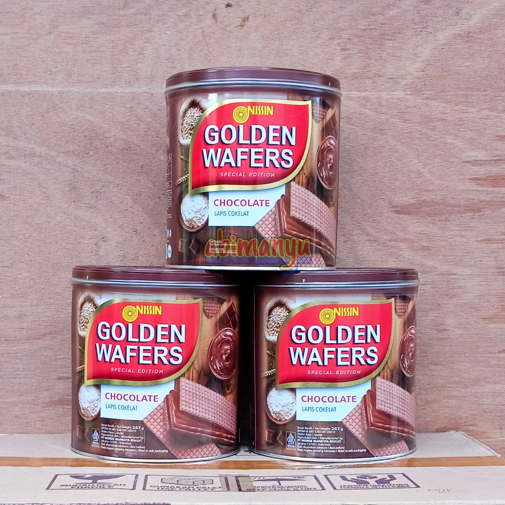 

wafer nissin golden coklat 267 gr