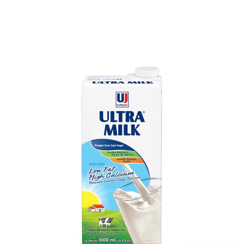 

Susu Ultra Milk 1L 1liter Cokelat Low fat