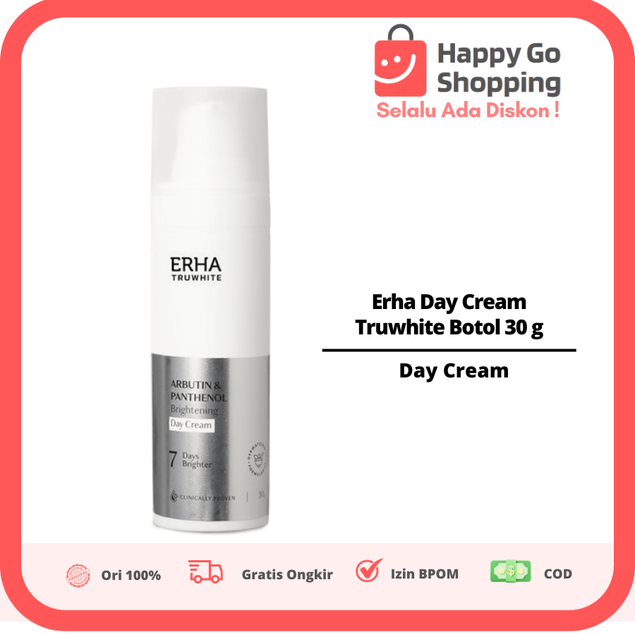 Erha Day Cream Truwhite Botol 30 g