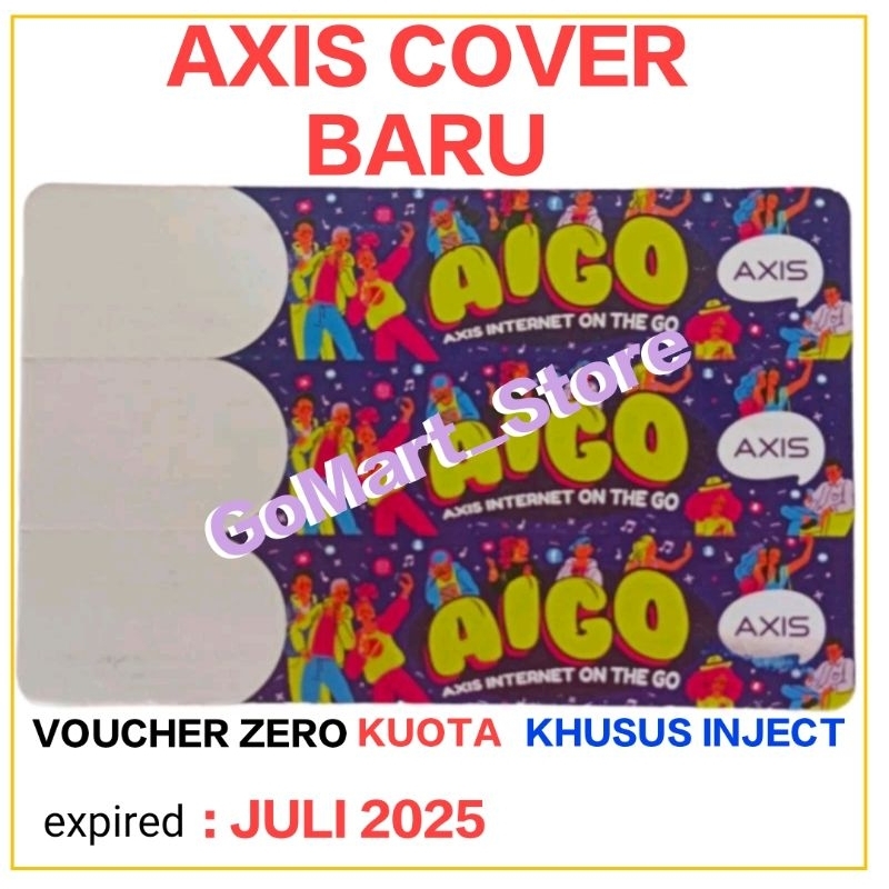 AXIS VOCHER ZERO/ BAHAN INJECT DATA KUOTA