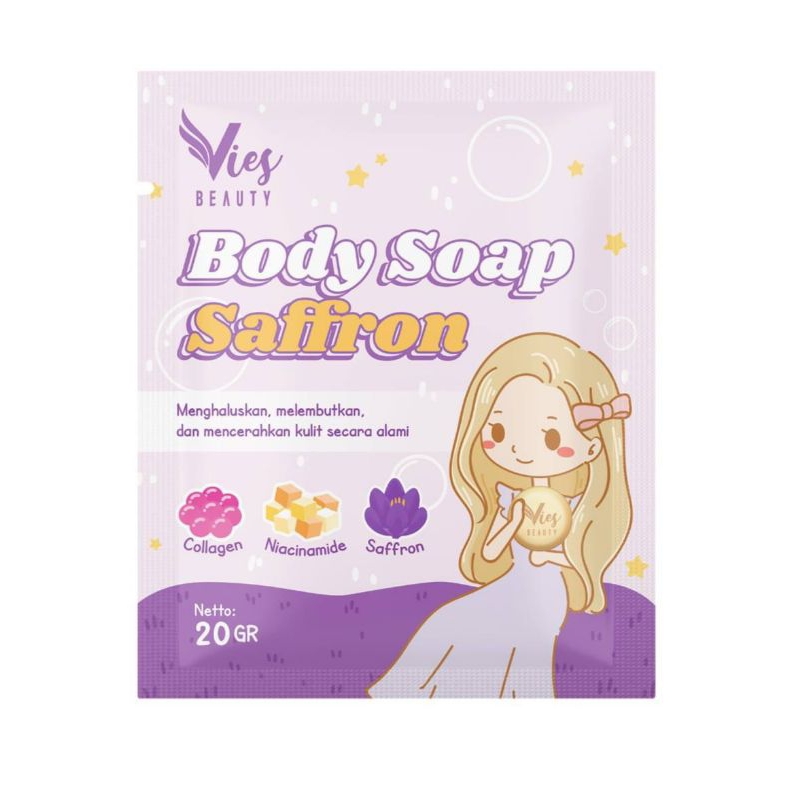 [SIAP KIRIM] SABUN SAFFRON VIES BEAUTY ORI BPOM / SABUN SAFFRON BY VIES BEAUTY