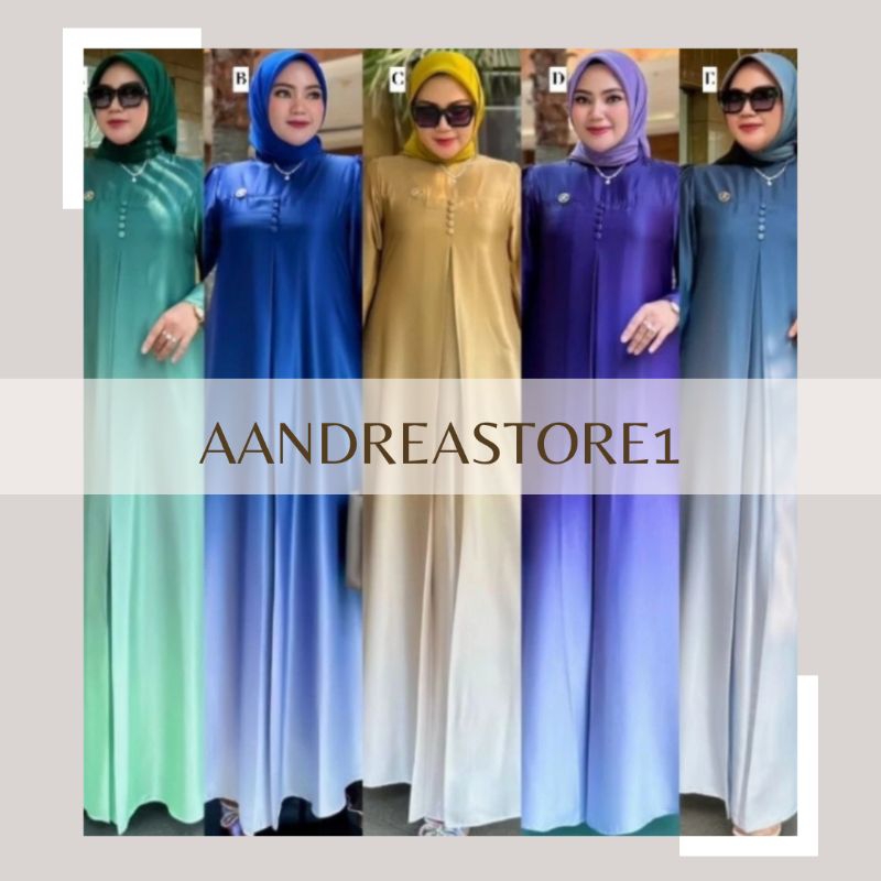 MARINKA DRESS By iRna Gallery / MARINKA IRNA EMERALD / GAMIS MARINKA SILK