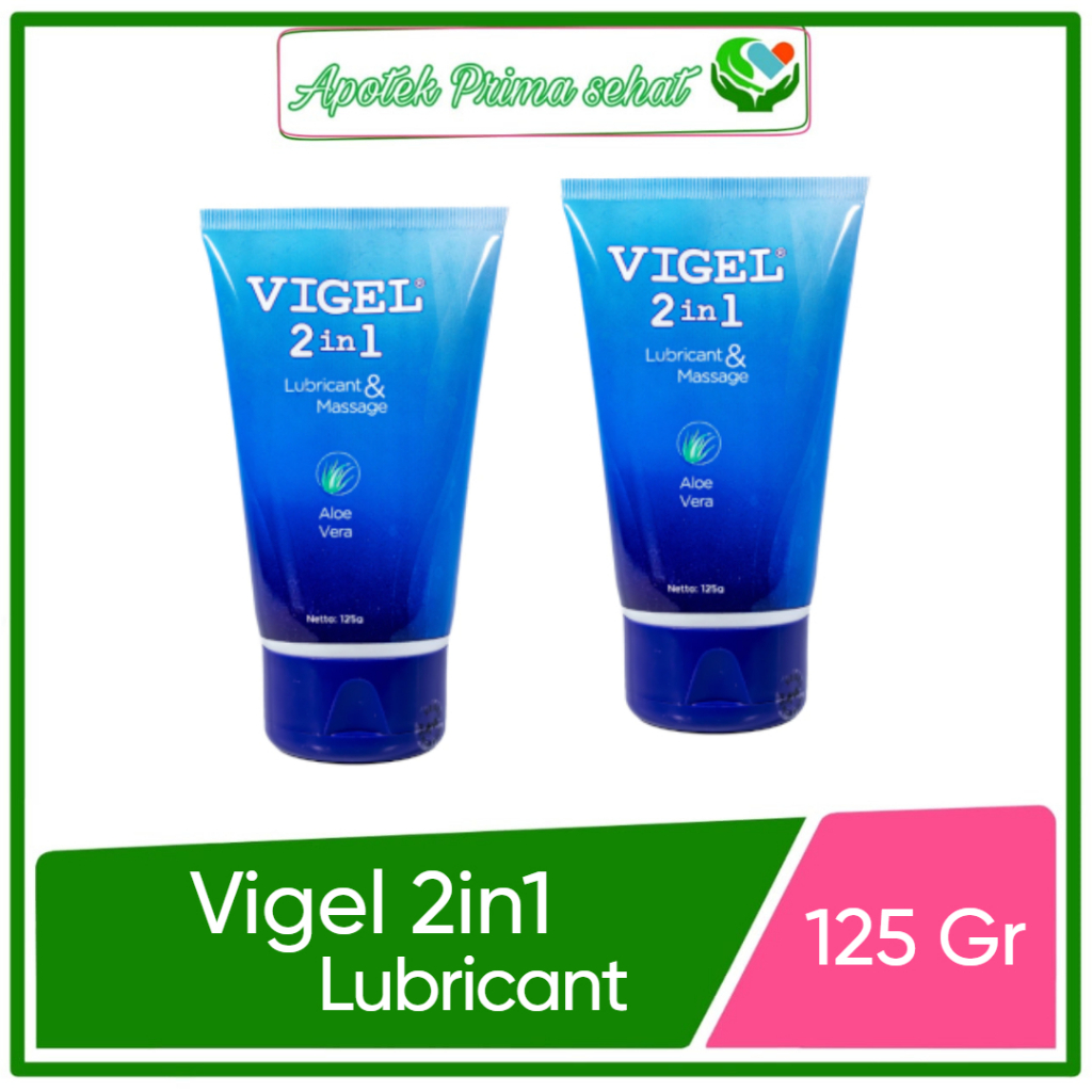 VIGEL | 2IN1 | ALOE VERA | LUBRICANT | PELUMAS | 125 GR