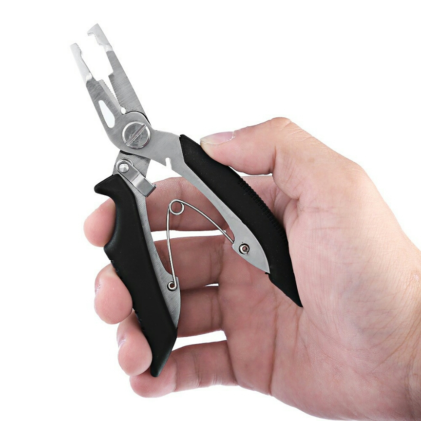 Tang Pancing Multifungsi Stainless Steel Gunting Senar Pancing Tang Kail Pancing