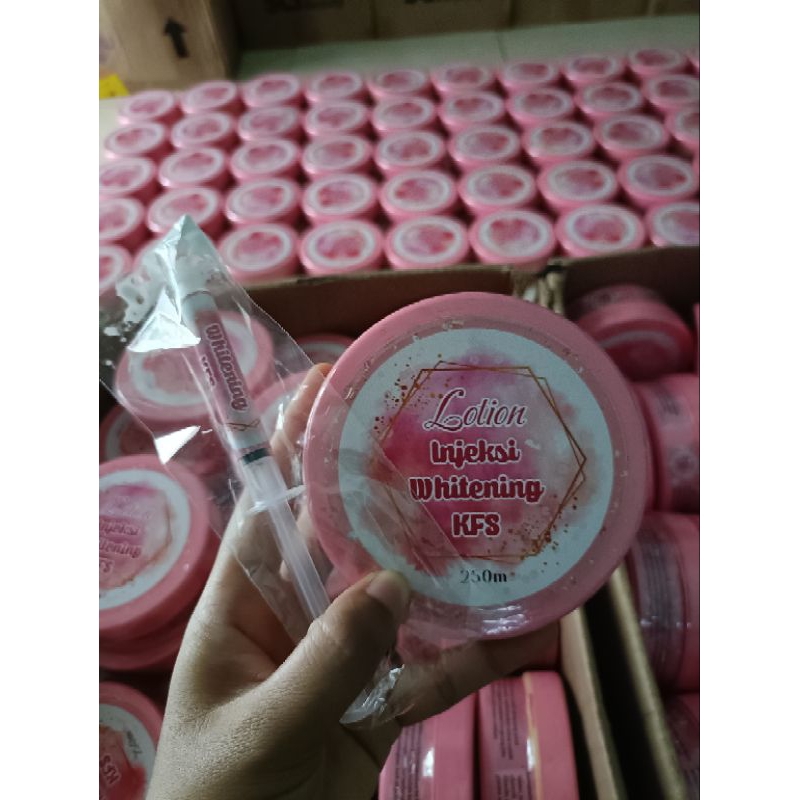 Lotion injeksi whitening by kfs isi 250ml