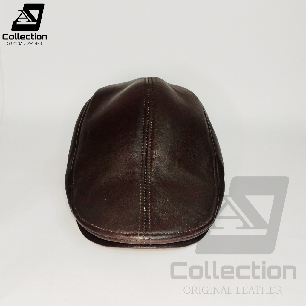 Topi Pet Pria Kulit Domba Asli Original Garut
