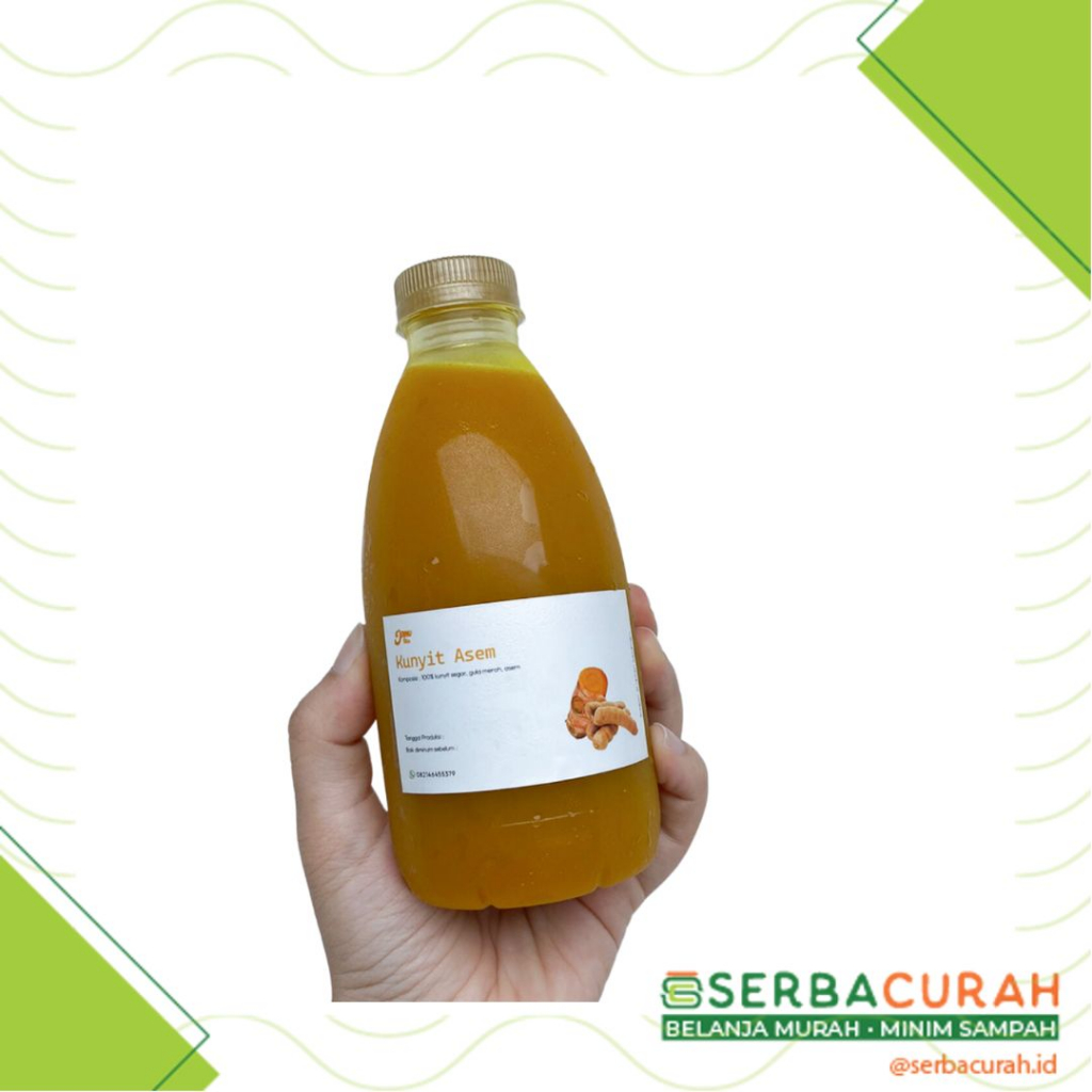 

Jamu Ria Kunyit Asem/Sirih | Botol 300 ml