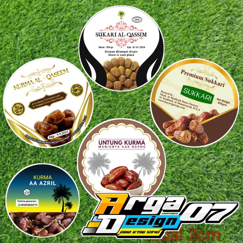 Cetak Label Stiker Makanan, label Minuman, label aqiqah